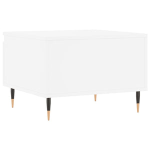 vidaXL Coffee Table White 50x46x35 cm Engineered Wood