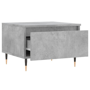 vidaXL Coffee Table Concrete Grey 50x46x35 cm Engineered Wood