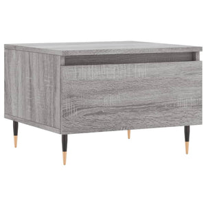 vidaXL Coffee Table Grey Sonoma 50x46x35 cm Engineered Wood