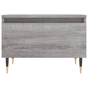 vidaXL Coffee Table Grey Sonoma 50x46x35 cm Engineered Wood