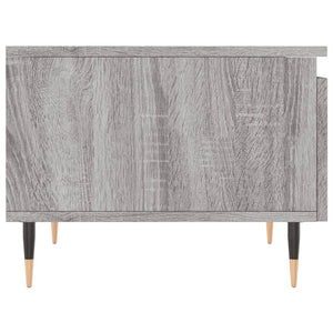 vidaXL Coffee Table Grey Sonoma 50x46x35 cm Engineered Wood