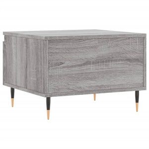 vidaXL Coffee Table Grey Sonoma 50x46x35 cm Engineered Wood