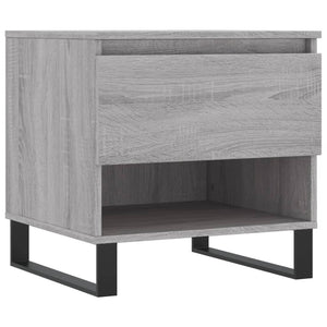 vidaXL Coffee Table Grey Sonoma 50x46x50 cm Engineered Wood