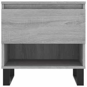 vidaXL Coffee Table Grey Sonoma 50x46x50 cm Engineered Wood