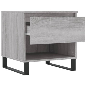 vidaXL Coffee Table Grey Sonoma 50x46x50 cm Engineered Wood