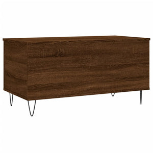 vidaXL Coffee Table Brown Oak 90x44.5x45 cm Engineered Wood