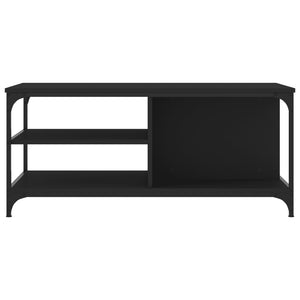 vidaXL Coffee Table Black 100x50x45 cm Engineered Wood