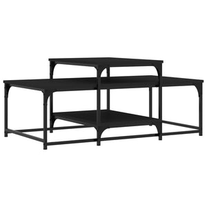 vidaXL Coffee Table Black 102x60x45 cm Engineered Wood