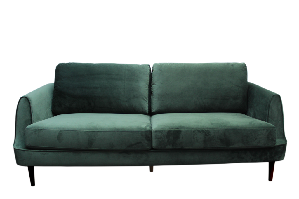 Gustav 3-Seater Sofa - Forest Green