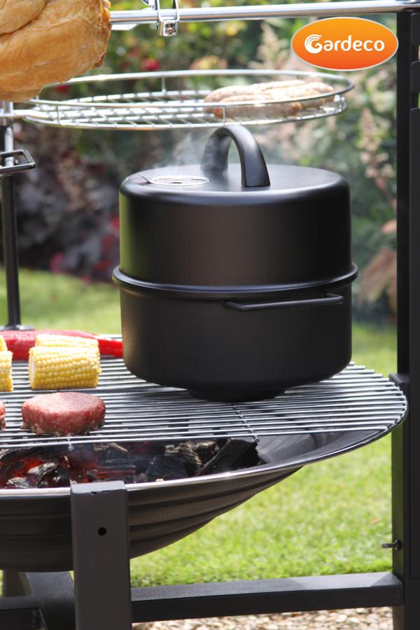 Food Smoker  - to fit fire pits, BBQs and top of neck of Chimenea's