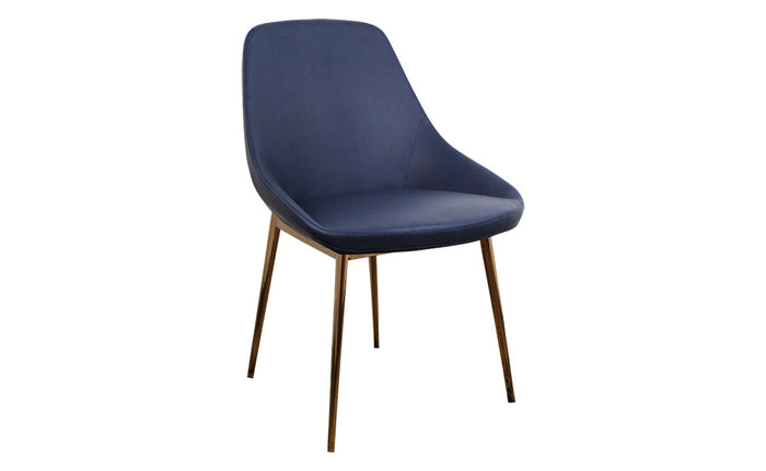 Set of 2 Lucia Dining Chairs - Blue