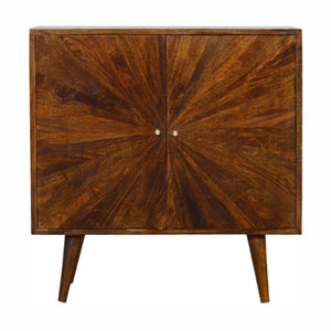 Chestnut Sunrise Cabinet - In Stock