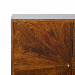 Chestnut Sunrise Cabinet - In Stock