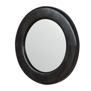 Carbon Black Frame Mirror