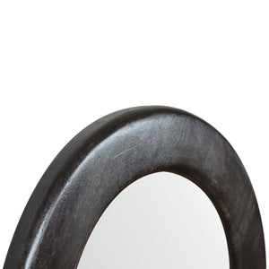 Carbon Black Frame Mirror