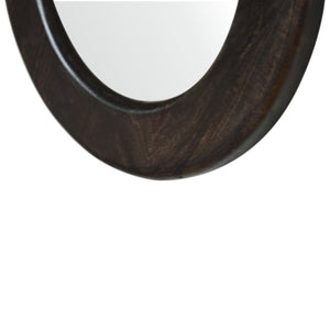 Carbon Black Frame Mirror