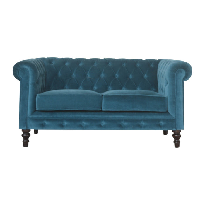 Teal Chesterfield Sofa