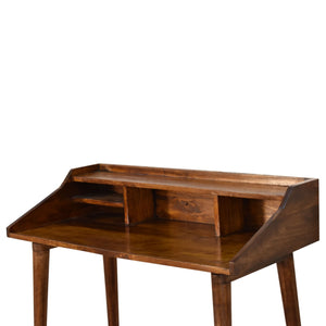 Chestnut Multi Drawer Writing Desk