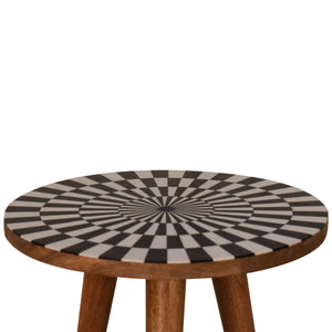 Spiral End Table