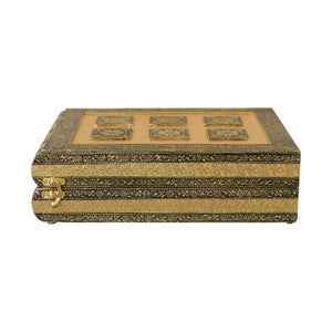 Black Velvet Double Rod Jewellery Box