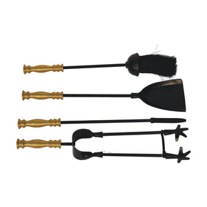 Armour Brass Fire Tool Set