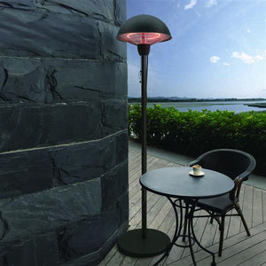 Outdoor Freestanding Electric Patio Heater -  Infrared & Portable -  In Stock