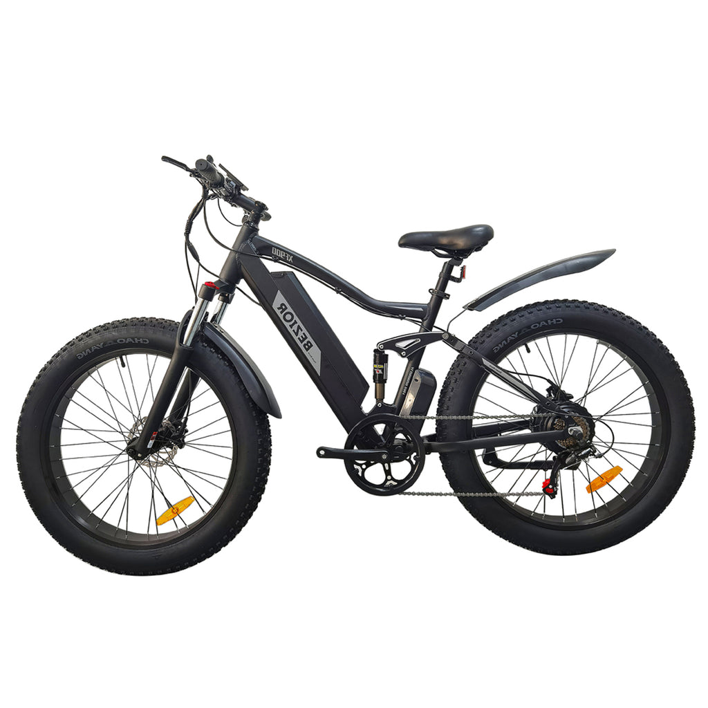 Electric Bike Adults 500W Motor 48V 12.5AH Battery Black