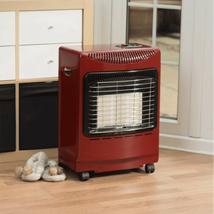 LIFESTYLE RED MINI HEATFORCE INDOOR HEATER also in Black & Grey