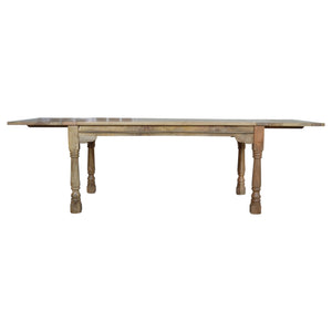 Granary Royale Turned Leg Extension Dining Table