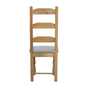 Granary Royale Dining Chair with Linen Seat Pad