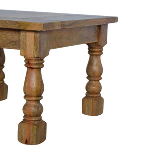 Granary Royale Coffee Table with Turned Legs