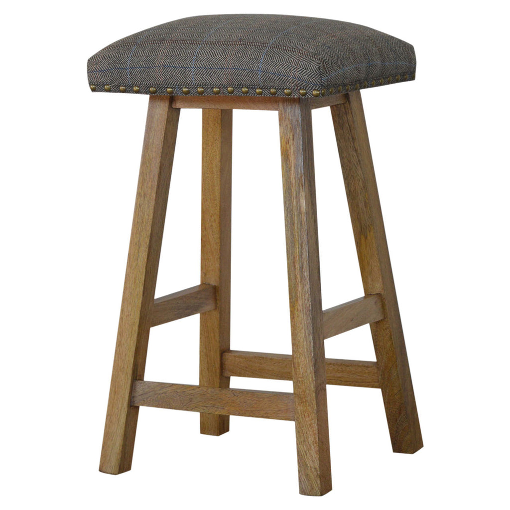 Multi Tweed Bar Stool