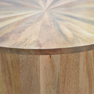 Round Wooden Coffee Table