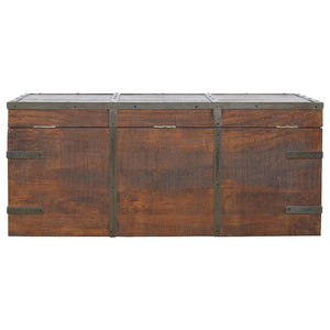 Storage Box With Iron Work