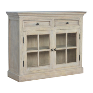 2 Door 2 Drawer Stone Acid Wash Glazed Sideboard