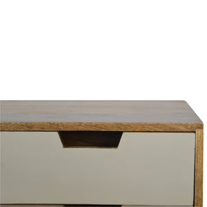 Grey and White Gradient Console Table - SPECIAL OFFER PRICE LIMITED STOCK