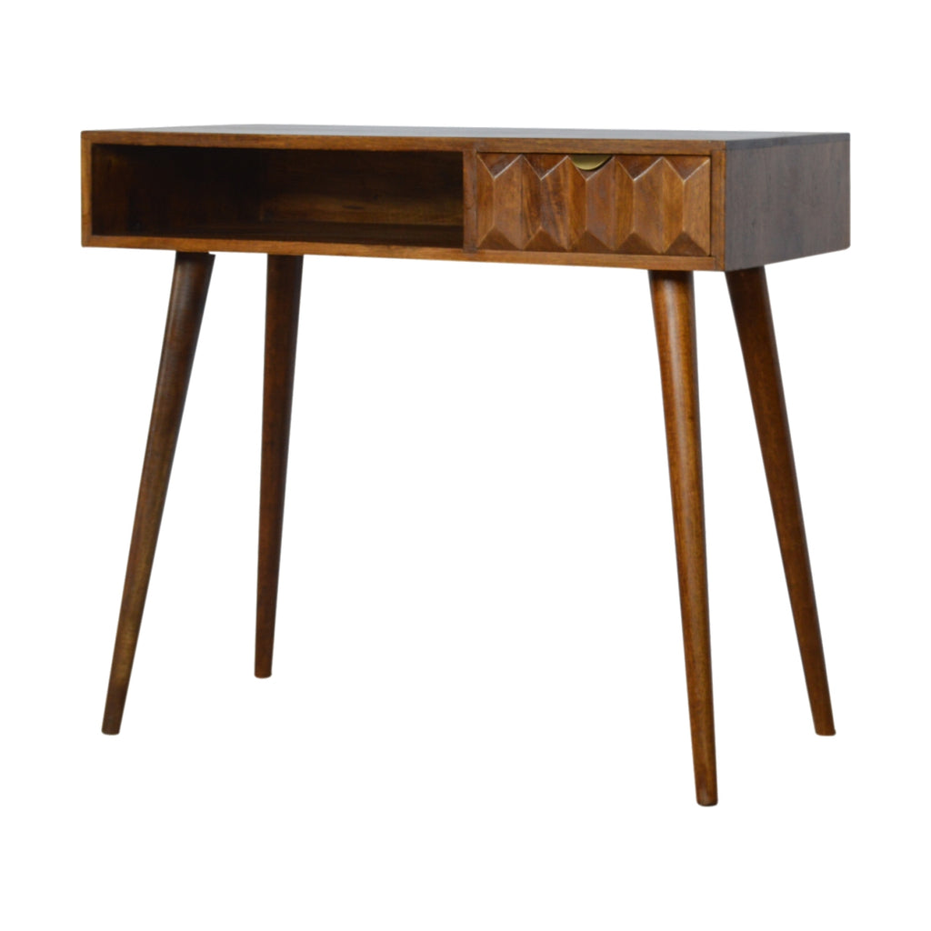 Chestnut Prism Writing Desk